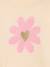 Trui met bloemen vanille - vertbaudet enfant 