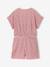 Jersey combishort meisjes ecru+meerkleurig - vertbaudet enfant 