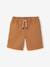 Bermuda jongens in twill antraciet+kameel - vertbaudet enfant 