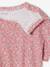 Jersey combishort meisjes ecru+meerkleurig - vertbaudet enfant 