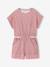 Jersey combishort meisjes ecru+meerkleurig - vertbaudet enfant 