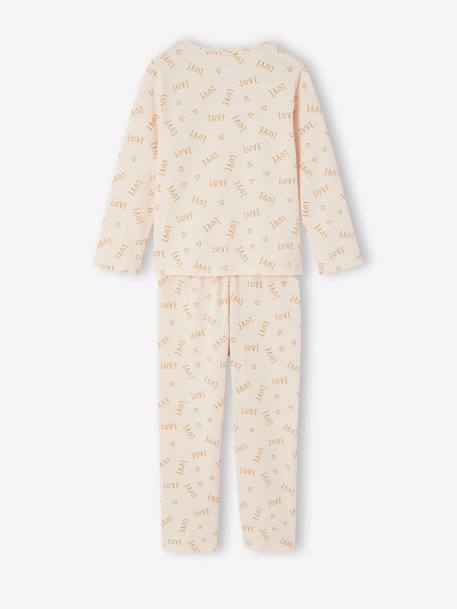 Set van 3 luipaardpyjama's ecru - vertbaudet enfant 