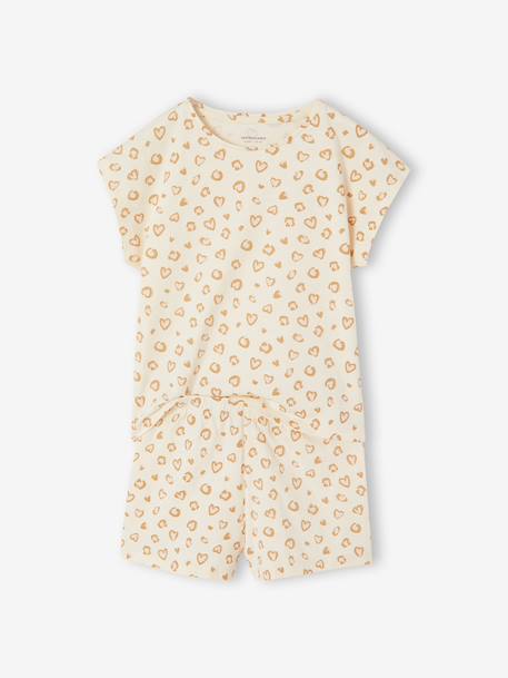 Set van 3 luipaardpyjama's ecru - vertbaudet enfant 