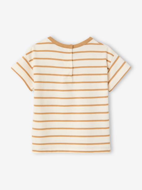T-shirt met korte mouwen baby karamel - vertbaudet enfant 