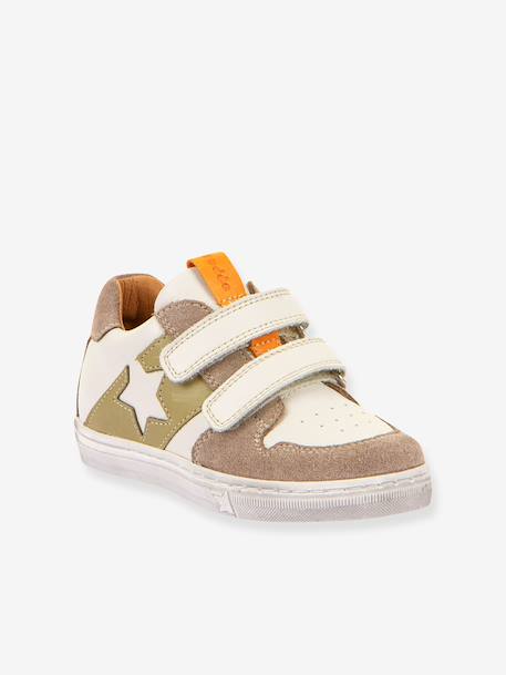 DOLVY baskets kind FRODDO beige+meerkleurig+roze (poederkleur) - vertbaudet enfant 