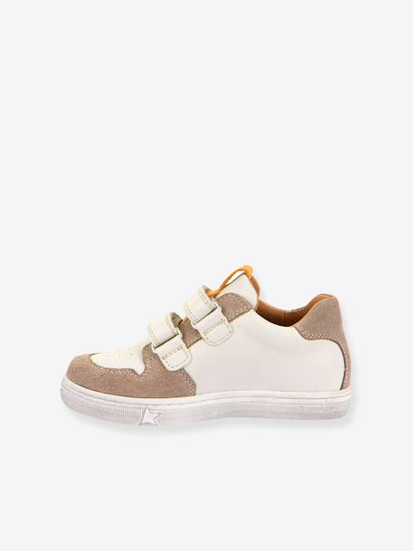 DOLVY baskets kind FRODDO beige+meerkleurig+roze (poederkleur) - vertbaudet enfant 