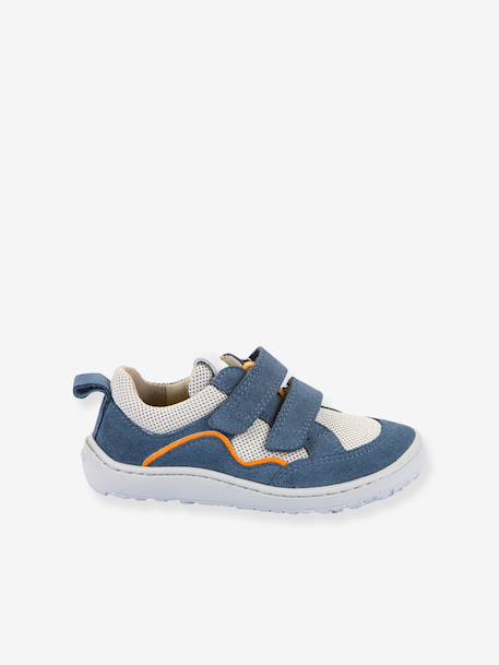 Barefoot schoenen BAZE kind FRODDO jeansblauw+karamel - vertbaudet enfant 