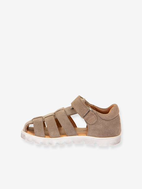 KEKO sandalen voor kinderen FRODDO beige+jeansblauw+karamel - vertbaudet enfant 