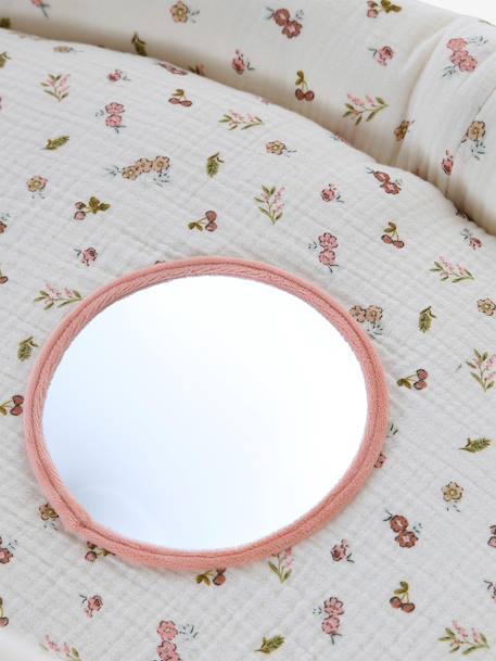 Meegroei speelmat met bogen en rand BABYLON beige+rood+sinaasappel+wit - vertbaudet enfant 