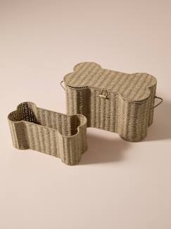 -Set van 2 speelgoedkoffers touw in botvorm