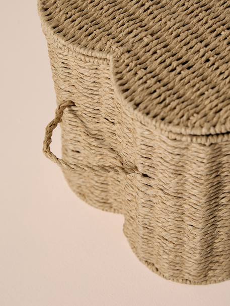 Set van 2 speelgoedkoffers touw in botvorm beige - vertbaudet enfant 