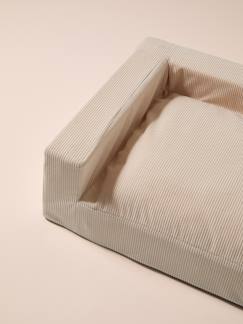 -Middelgrote hondensofa van ribfluweel / velours