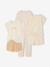 Set van 3 luipaardpyjama's ecru - vertbaudet enfant 
