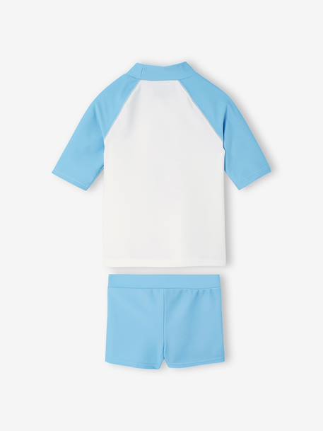 SNOOPY UV-werend badpak hemelsblauw - vertbaudet enfant 
