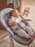Pack Hoge kinderstoel + Ligstoel + Babyset + Kussen + Plateau WOODYNEST beige - vertbaudet enfant 