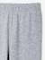 Set van 2 leggings meisje tot halverwege de kuit gemêleerd grijs+smaragdgroen+zachtpaars - vertbaudet enfant 