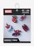 Set 5 Jibbitz Spiderman CROCS meerkleurig - vertbaudet enfant 