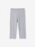 Set van 2 leggings meisje tot halverwege de kuit gemêleerd grijs+smaragdgroen+zachtpaars - vertbaudet enfant 