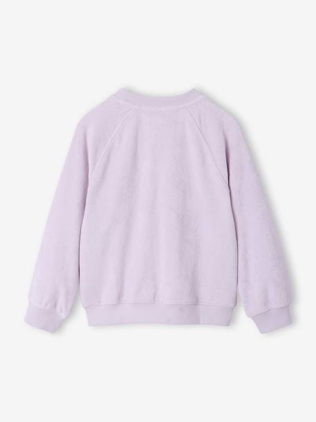 Sweater met lange mouwen lila - vertbaudet enfant 