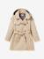 Kindertrench met riem beige - vertbaudet enfant 