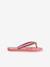 Glitter teenslippers rozen - vertbaudet enfant 