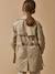 Kindertrench met riem beige - vertbaudet enfant 
