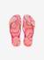 Glitter teenslippers rozen - vertbaudet enfant 