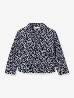 Meisje-Jas met bloemenprint