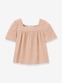 Meisje- Blouse van biologisch katoen