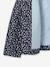 Jas met bloemenprint blauw - vertbaudet enfant 