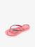 Glitter teenslippers rozen - vertbaudet enfant 