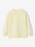 Sweater met ronde hals en lange mouwen blauwgroen+lichtgeel+mango - vertbaudet enfant 