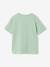 Jongensshirt Space glanzend motief amandelgroen+nachtblauw - vertbaudet enfant 