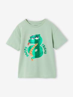 -Jongensshirt Space glanzend motief