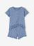 Set van 2 katoenen pyjamashorty's blauw - vertbaudet enfant 
