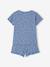 Set van 2 katoenen pyjamashorty's blauw - vertbaudet enfant 