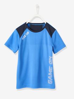 Jongens-T-shirt, poloshirt, souspull-T-shirt-Jongens sportshirt van technisch materiaal
