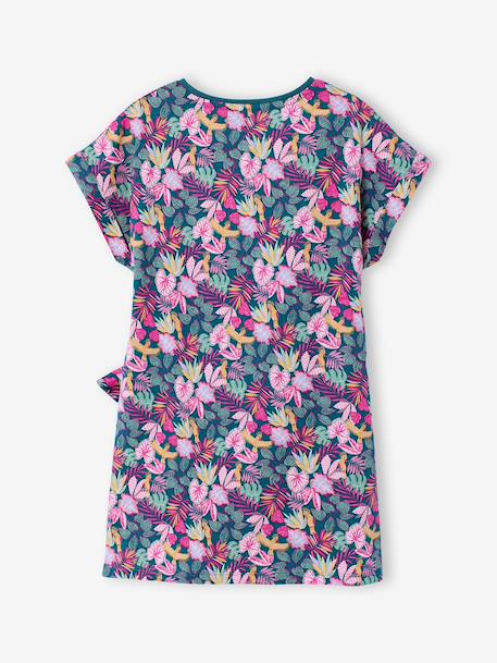 Jersey jurk met print groen - vertbaudet enfant 