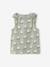 T-shirt zonder mouwen ecru+saliegroen - vertbaudet enfant 