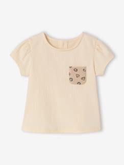 Baby- T-shirt met korte mouwen voor babymeisjes