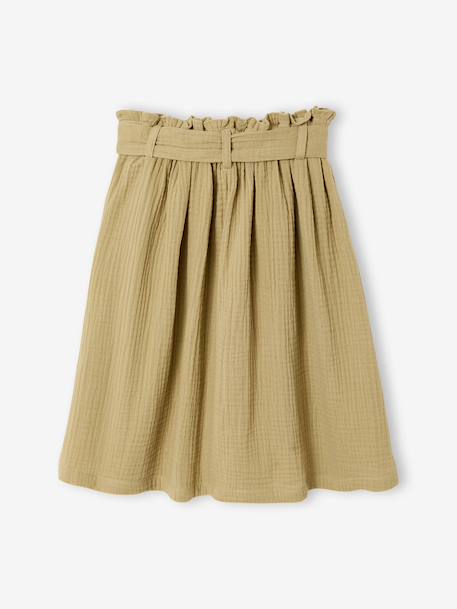 Midi-rok kaki - vertbaudet enfant 