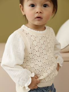 Baby-2-in-1 trui voor babymeisjes