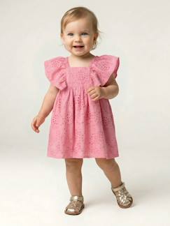 -Jurk baby meisjes Engels borduurwerk