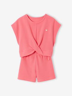 -Set voor meisjes, t-shirt en short van fantasie breisel