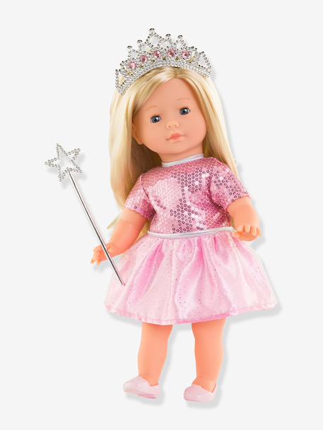 Poppen prinses verjaardagskoffer 36 cm rozen - vertbaudet enfant 