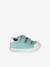 Stoffen tennisschoenen met klittenband voor babymeisjes groen madeliefjesprint+ijsblauw+paars, bedrukt+roze, bedrukt+veel roze+WIT - vertbaudet enfant 