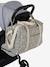 Luiertas Canvas club luipaard beige, bedrukt+touw - vertbaudet enfant 