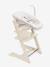 Newborn stoelset Tripp Trapp STOKKE ecru+ONWEER GRIJS - vertbaudet enfant 