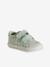 Stoffen tennisschoenen met klittenband voor babymeisjes groen madeliefjesprint+ijsblauw+paars, bedrukt+roze, bedrukt+veel roze+WIT - vertbaudet enfant 