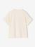 T-shirt met korte mouwen met hartjes ecru - vertbaudet enfant 